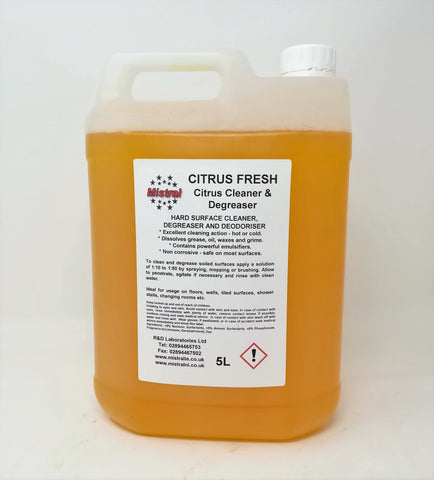 Citrus Fresh - Concentrated Orange Cleaner and Degreaser