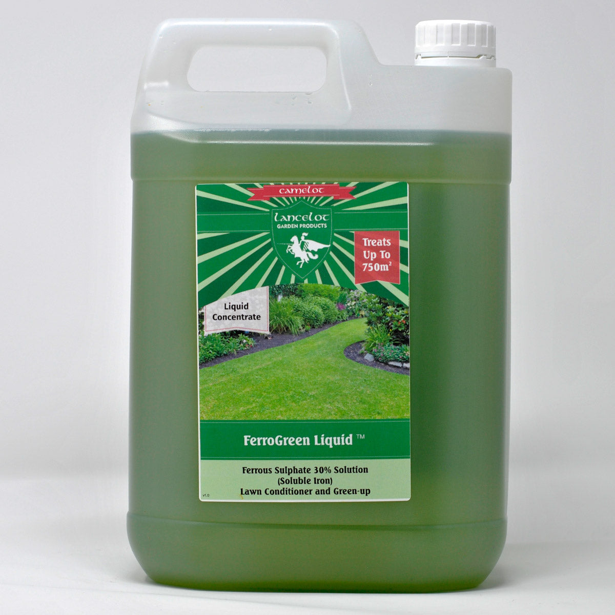FerroGreen - Ferrous Sulphate Solution - 30% Liquid Sulfate of Iron.