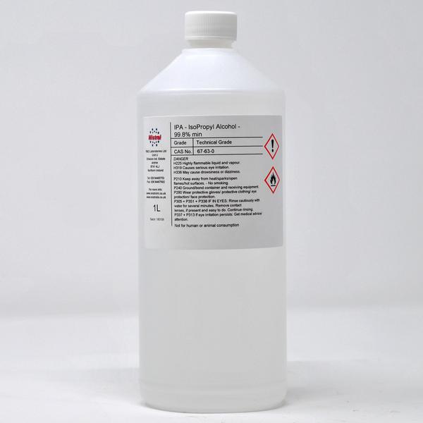 IPA - Isopropyl Alcohol, Isopropanol, Propan-2-ol 99.9% - Laboratory Reagent