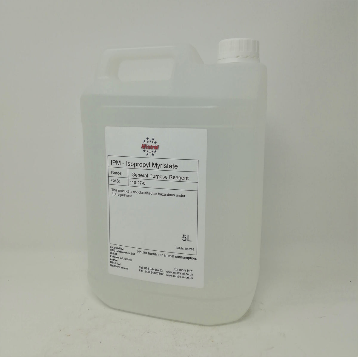 Myristate d’isopropyle, 98 %, Thermo Scientific Chemicals