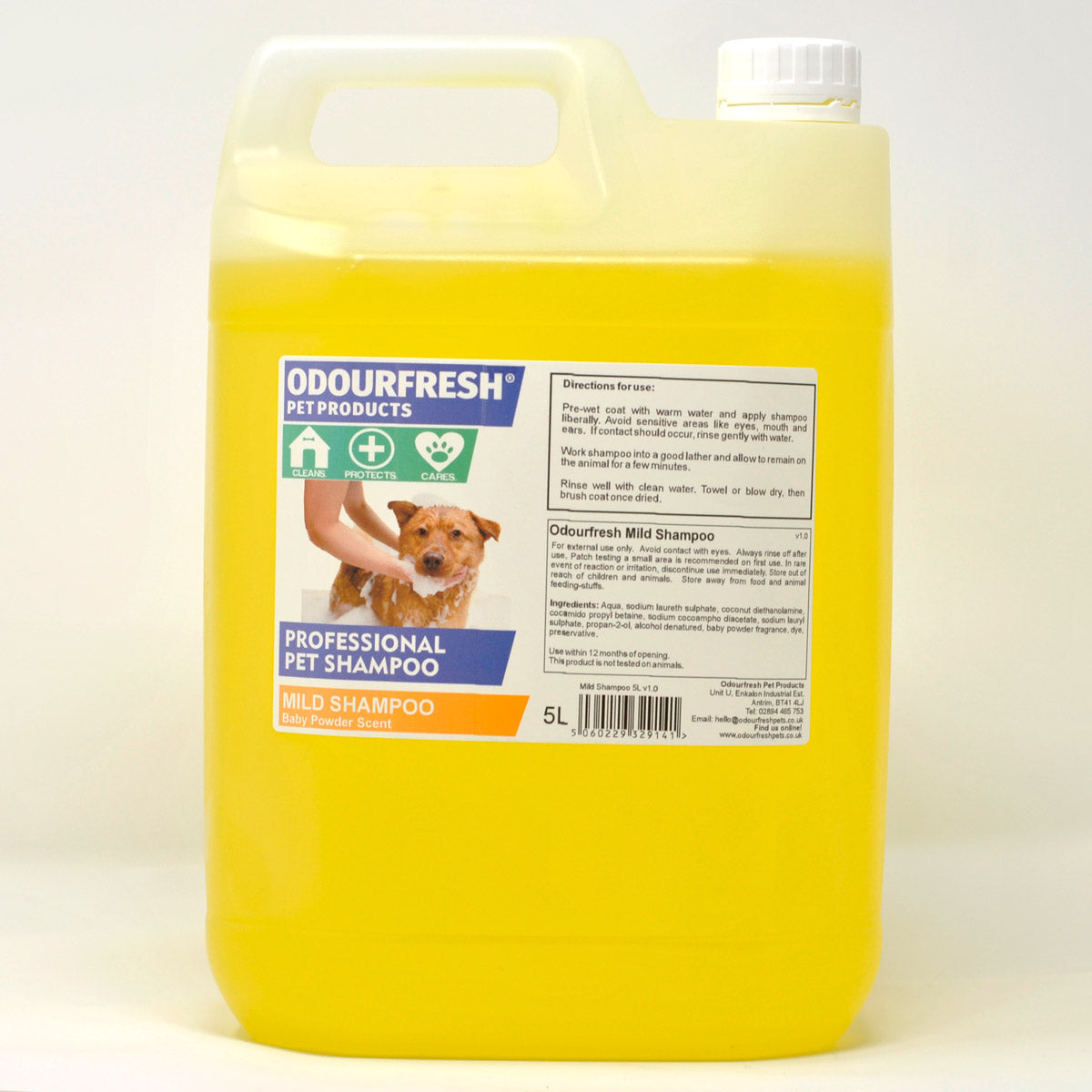 Mild Pet Shampoo - Baby Powder Fragrance