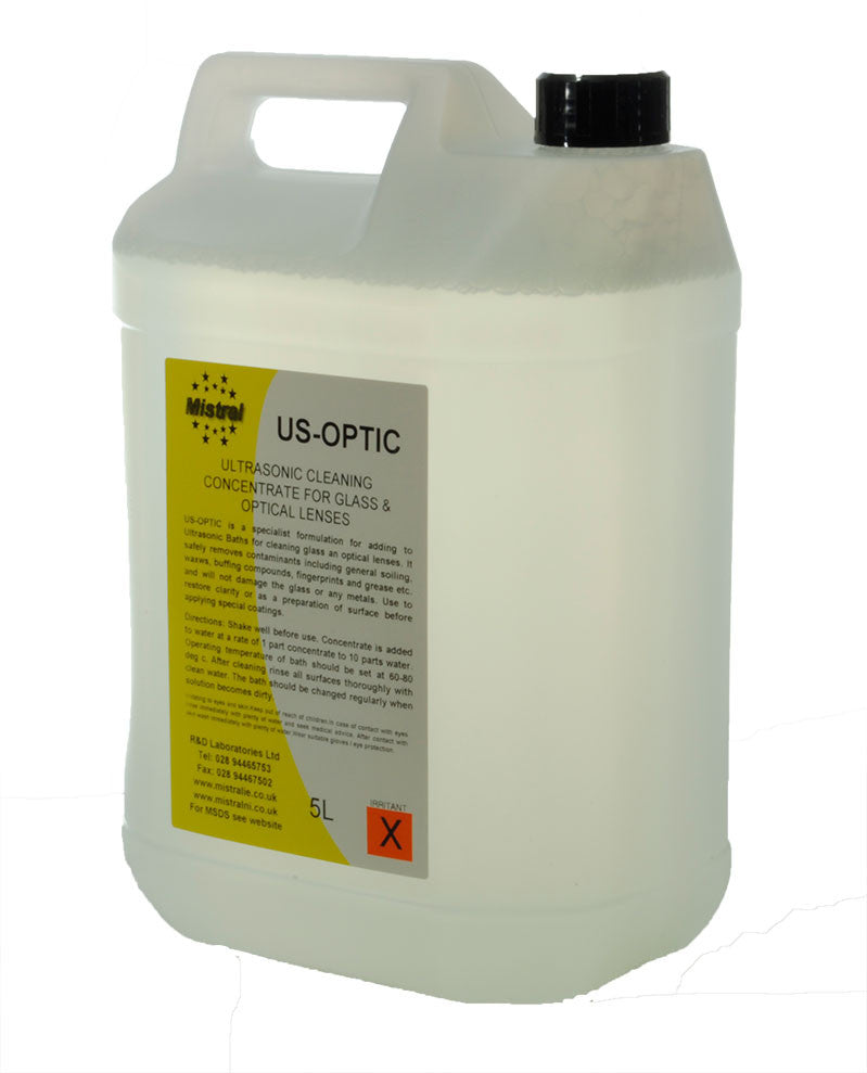 Ultrasonic Cleaner for Optics, Glasses and Lenses