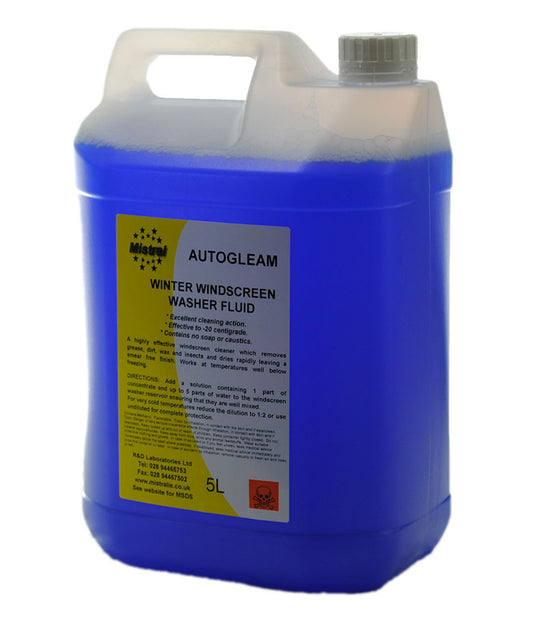 Autogleam Winter - Windscreen Washer Fluid Concentrate