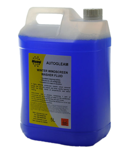 Autogleam ( All Seasons ) - Windscreen Washer Fluid Concentrate