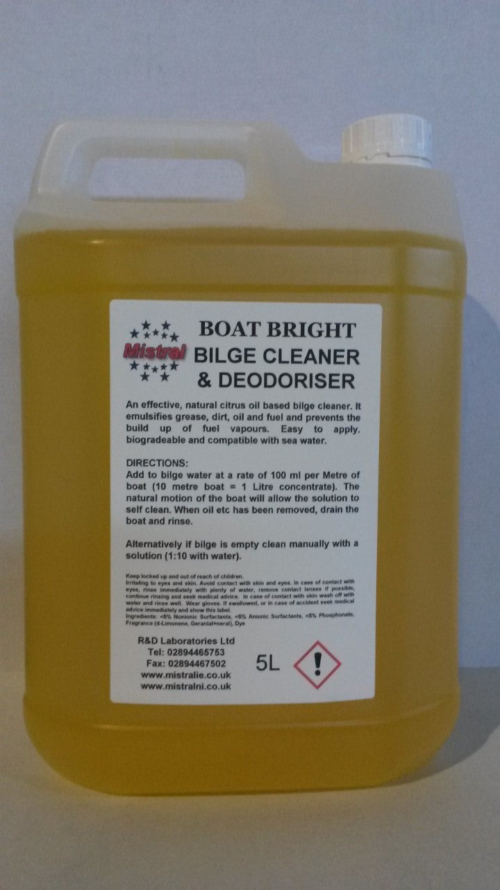 Bilge Cleaner & Deodoriser concentrate