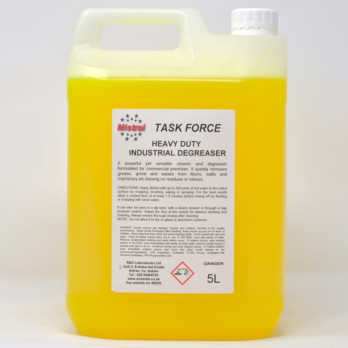 Heavy Duty Premium Industrial Degreaser - Task Force