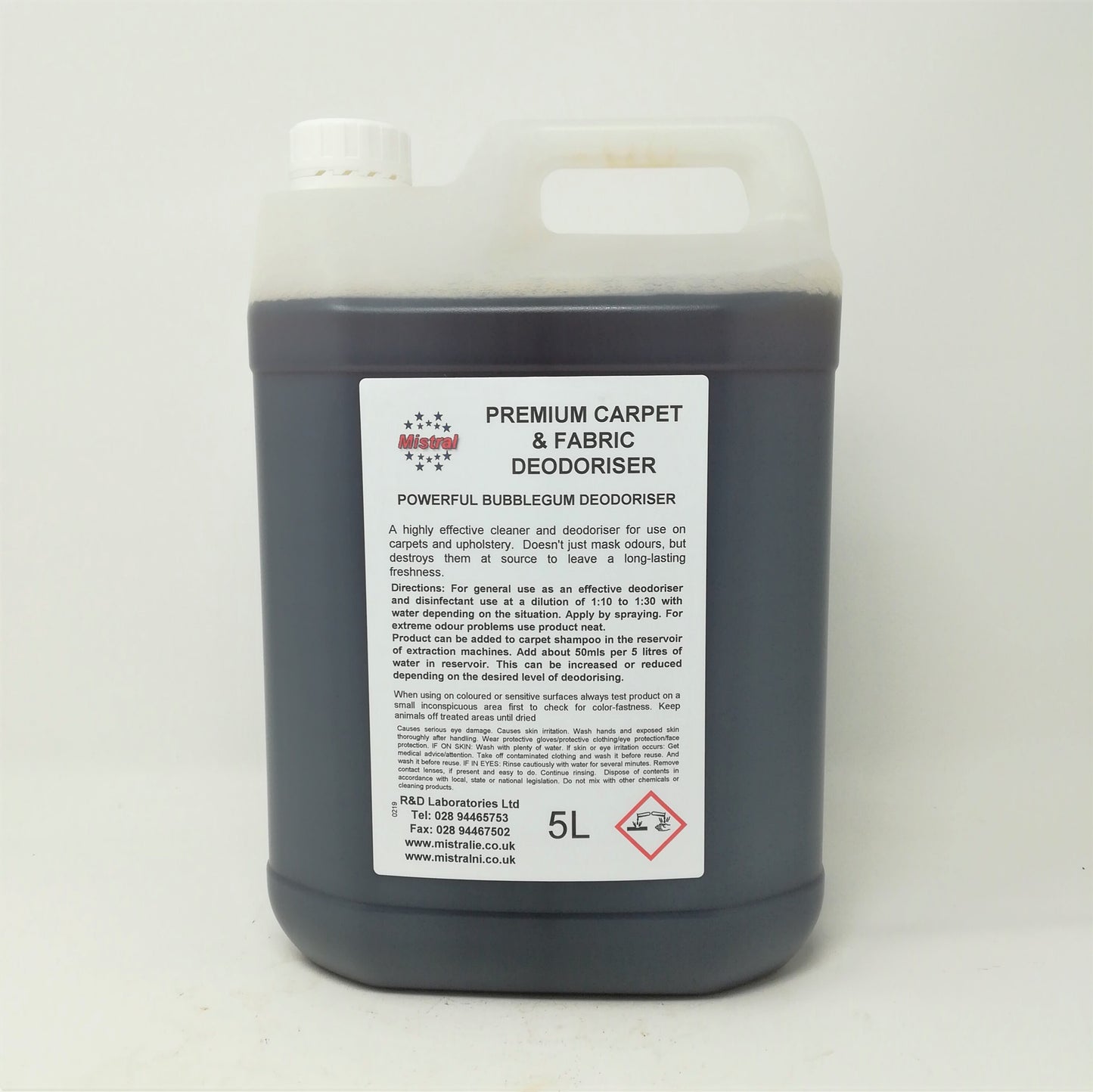 Carpet & Fabric Deodoriser Premium Concentrate