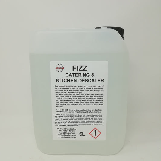 Descaler for Catering / Kitchen / Bathroom - Fizz