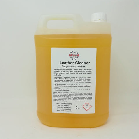 Leather Cleaner Concentrate - Deep cleans Sofas, chairs, upholstery etc